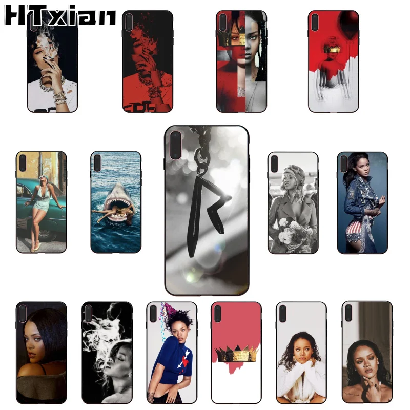 HTXian Rihanna мягкий чехол для iPhone 11 pro XS MAX 8 7 6 6S Plus X 5 5S SE XR|Чехлы-накладки| |