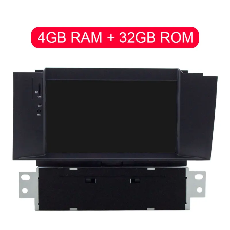 4g ram 32g rom Besina Android 9,0 автомобильный dvd-плеер для Citroen C4 C4L DS4 Мультимедиа gps навигация wifi Octa 8 ядер 1 Din автомагнитола Авто Аудио - Цвет: 4g ram 32g rom