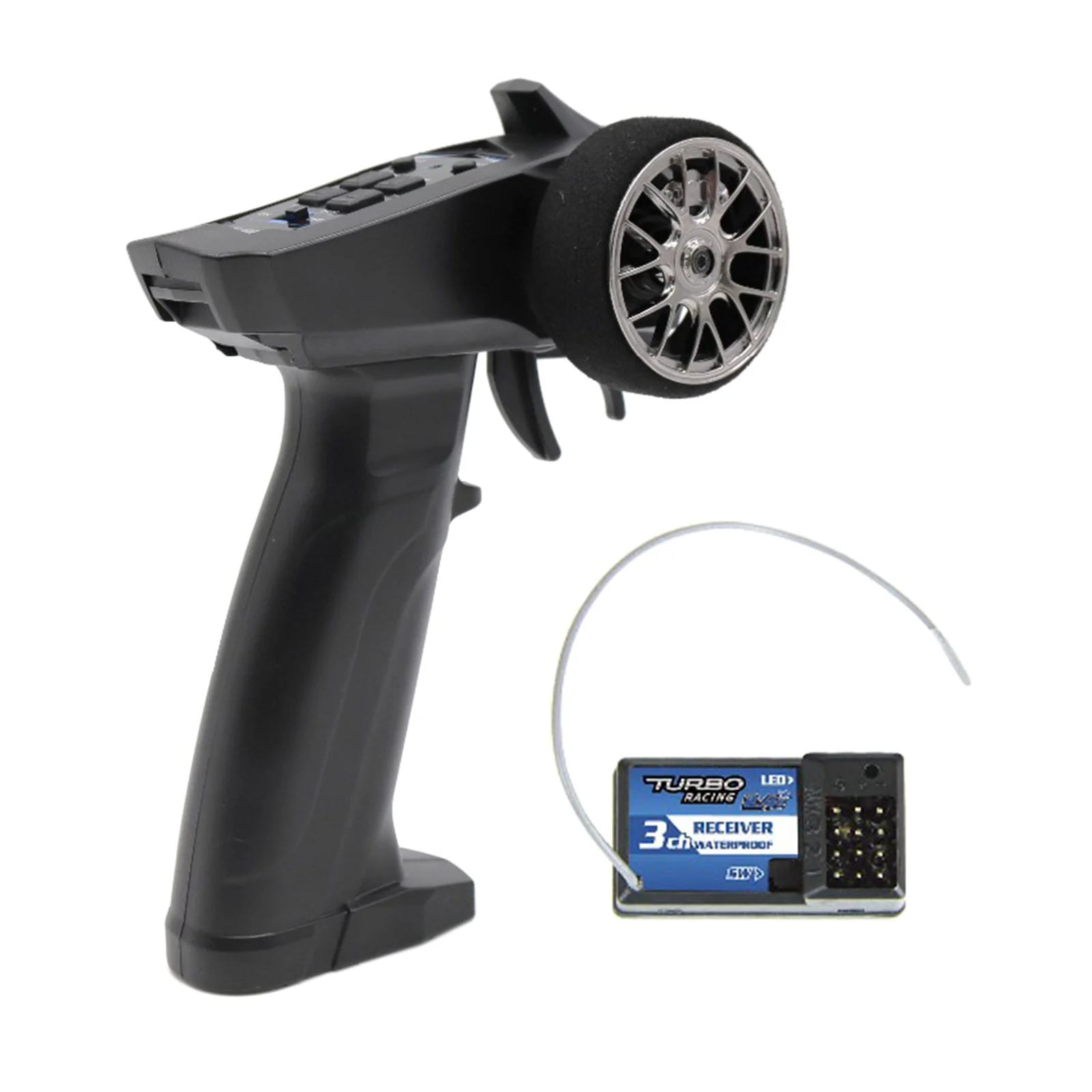 

3CH Radio System Transmitter Controller with Receiver for RC Car Boat