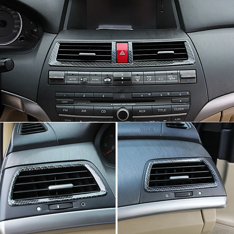 Наклейки из хромированного АБС-пластика pcmos для Honda Accord 8th 2008-2012 отделка