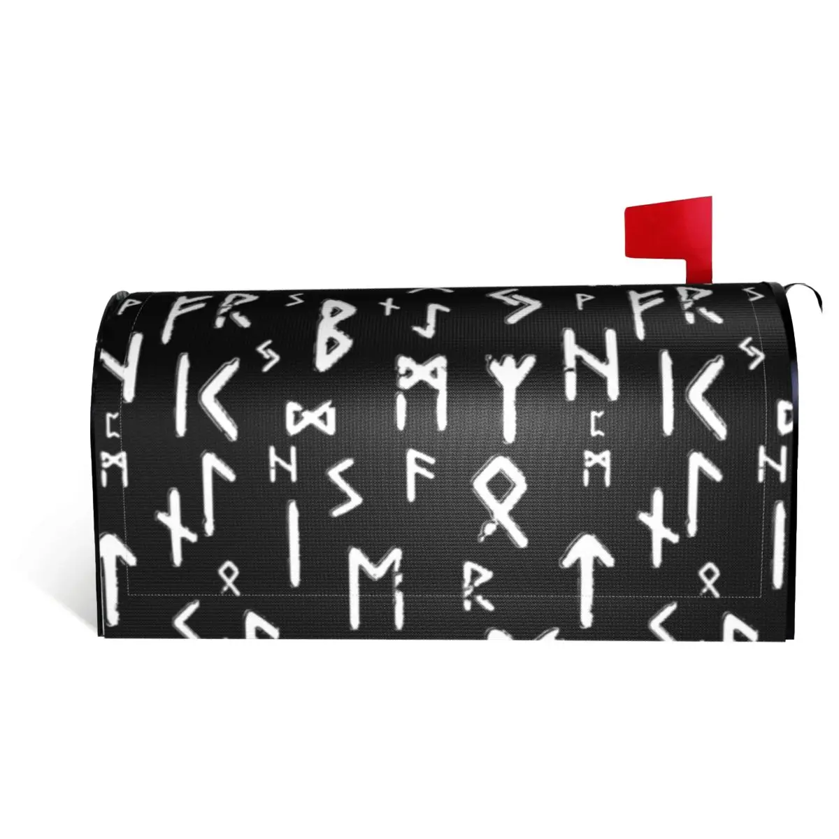 

Viking Runes Elder Futhark Design Vikings Mailbox Cover Creative Postbox Funny Novelty R339 postal matter