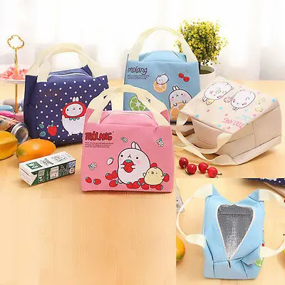 Лидер продаж 2019 новая мультяшная Детская сумка для обеда мужчин женщин детей