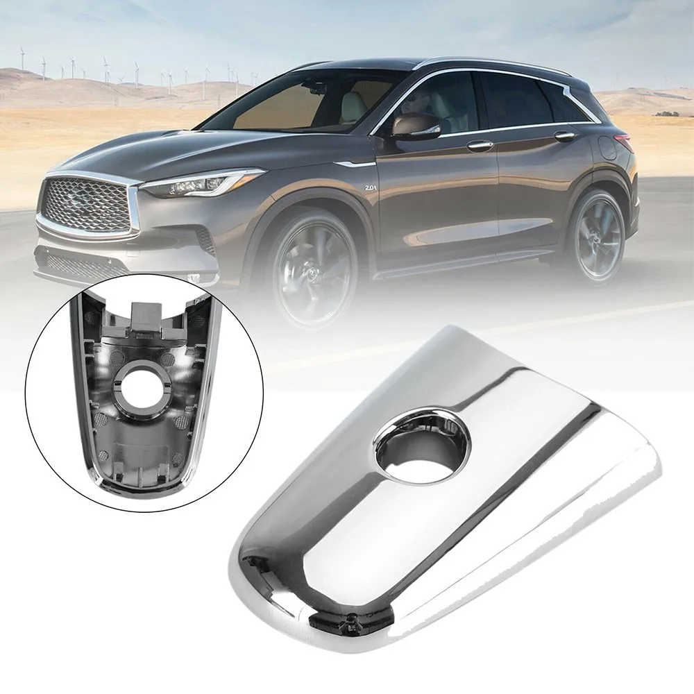 

Chrome Door Handle Escutcheon 80646-1BA0A Car Accessories Cover Chrome Handle Shield For Infiniti QX60 QX70 QX80 08-19