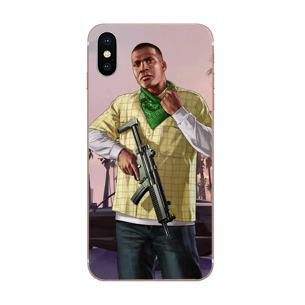 Grand Theft Auto Gta 5 1 For Sony Xperia Z Z1 Z2 Z3 Z4 Z5 compact Mini M2 M4 M5 T3 E3 E5 XA XA1 XZ Premium TPU Phone Coque | Мобильные