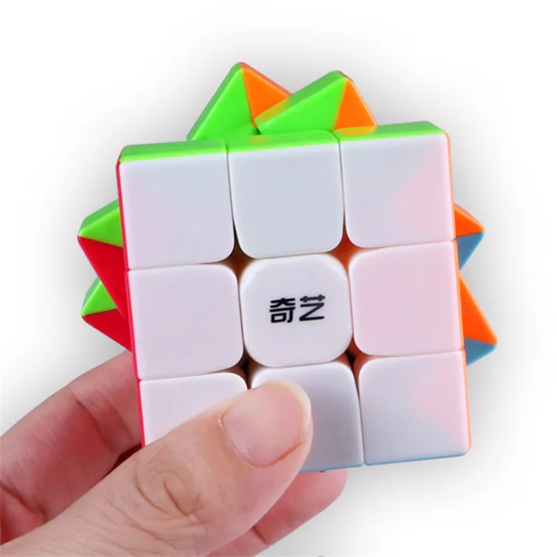 Волшебный кубик QiYi Warrior S 3x3x3 головоломка Qiyi без наклеек скоростной Обучающие