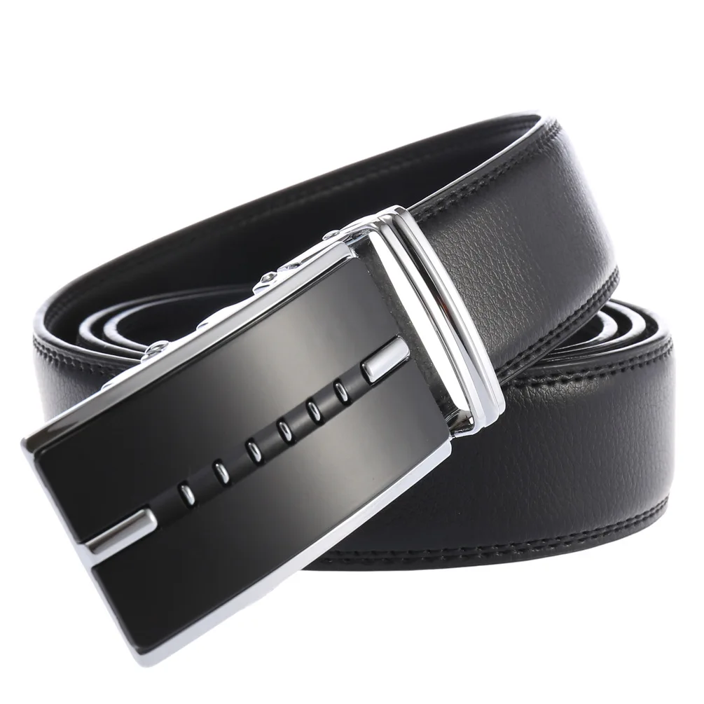 

New Men Belt Fashion Alloy Automatic Buckle Belt Business Affairs Casual Decoration Belt Men's Belts Luxury Brand G36-709-1