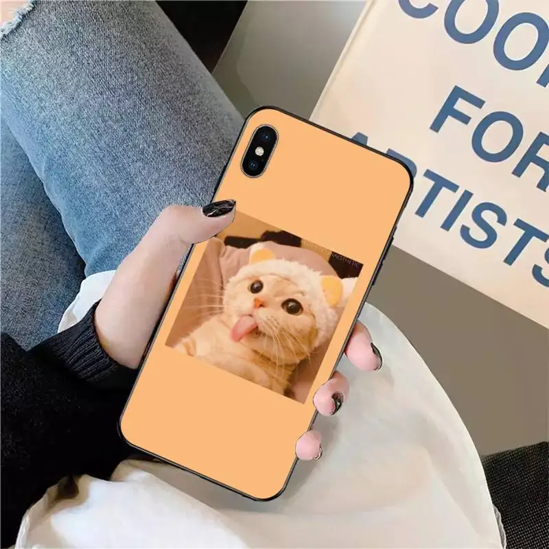 

Cat animal Phone Case for iPhone 11 12 pro XS MAX 8 7 6 6S Plus X 5S SE 2020 XR mini