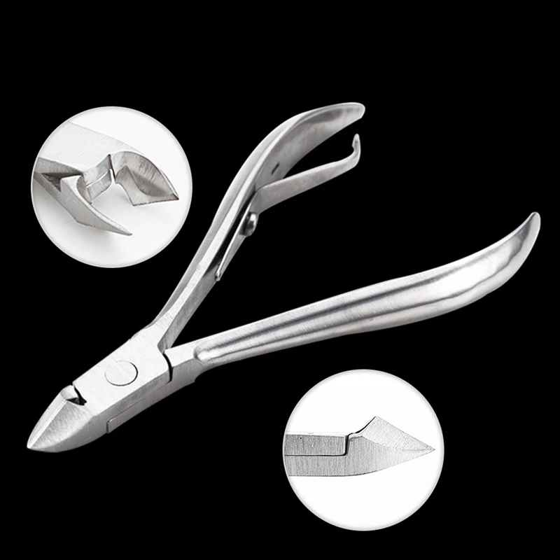

Stainless steel Nail Clippers Pro Manicure & Pedicure Cuticle Cutter Trimmer Plier Scissors