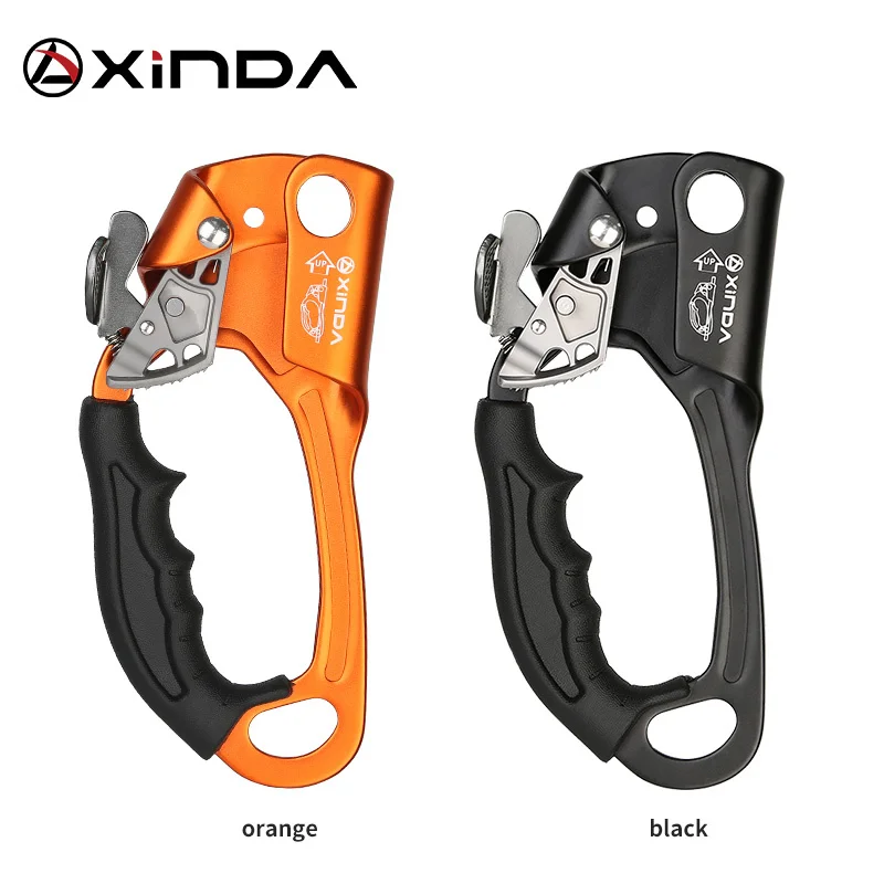 

XINDA Ascender Device Mountaineer Riser Tool Kits Outdoor Sports Rock Climbing Left Hand Grasp 8mm-13mm Rope Hand