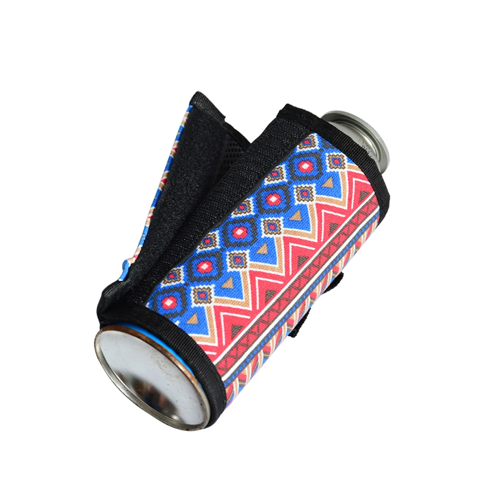 

SUNDICK Camouflage Gas Canister Cover Protector Camping Hiking Fuel Cylinder Tank Storage Bag Outdoor Durable Canister Cover Bag