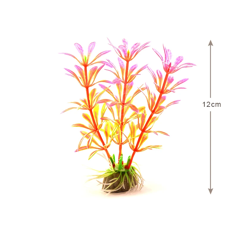 Фотоэлемент для украшения аквариума погружной цветок трава декоративное