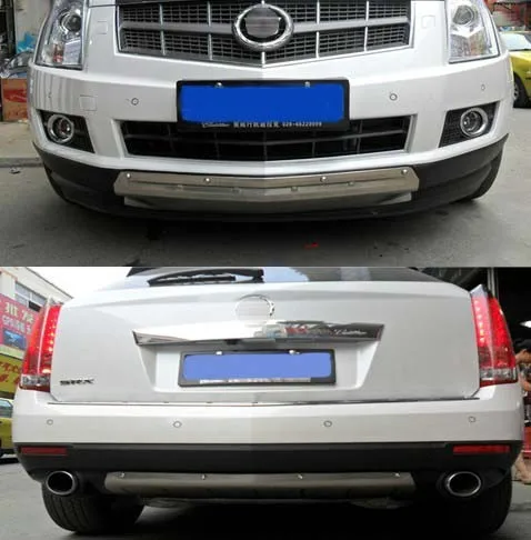 

Защита бампера для Cadillac SRX 2010, 2011, 2012, передние + задние защитные пластины