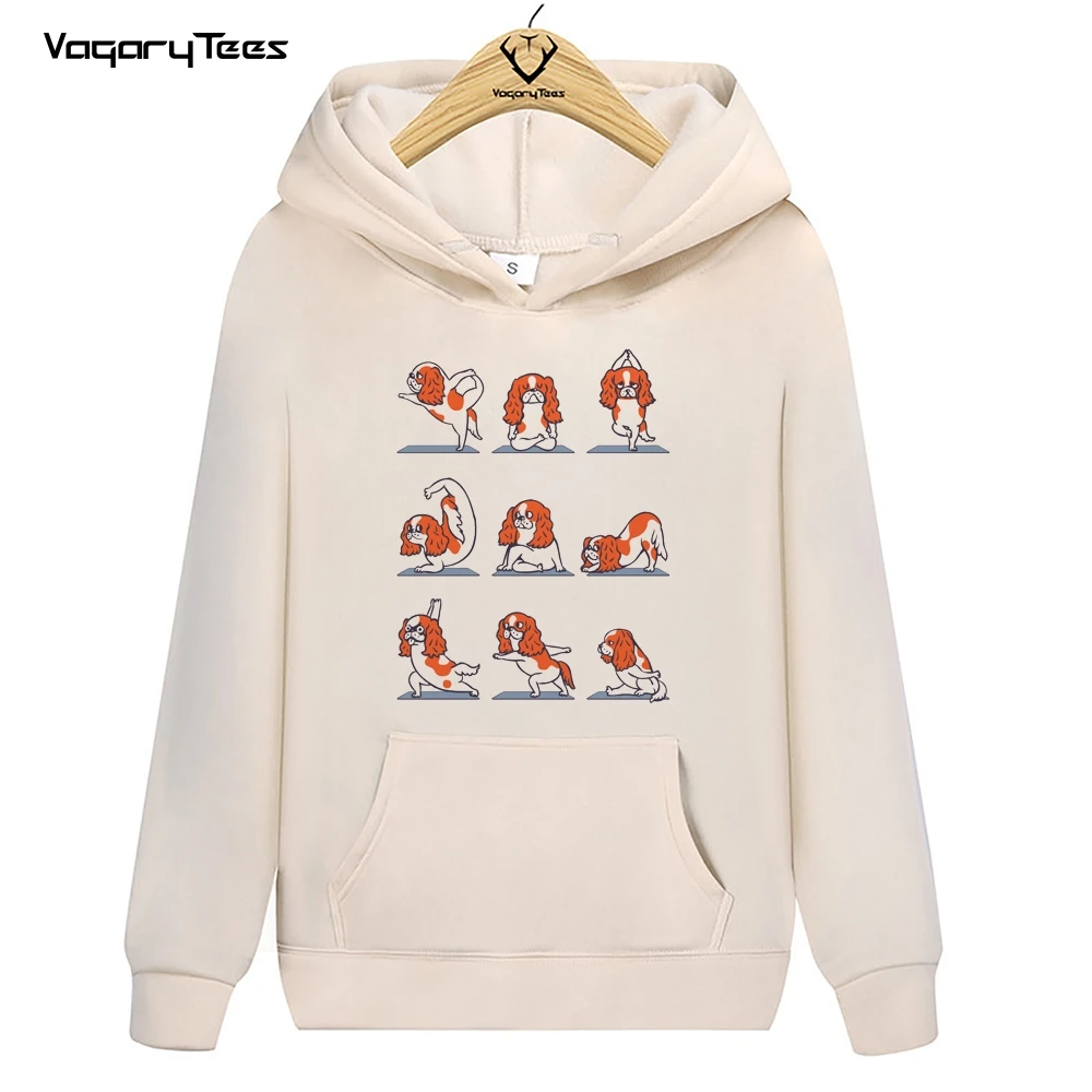 

Забавный Мопс с принтом хот Топ Basset hound/Spaniel/Cocker Spaniel/Bichon Frise/St Bernard/Corgi спортивные толстовки с капюшоном