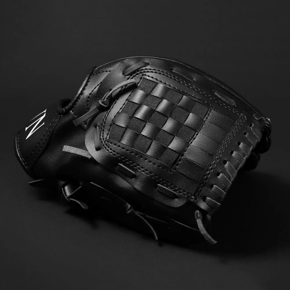 

1pc Baseball Glove PU Thickened Glove Pitcher Training Glove No Baseball for Kid