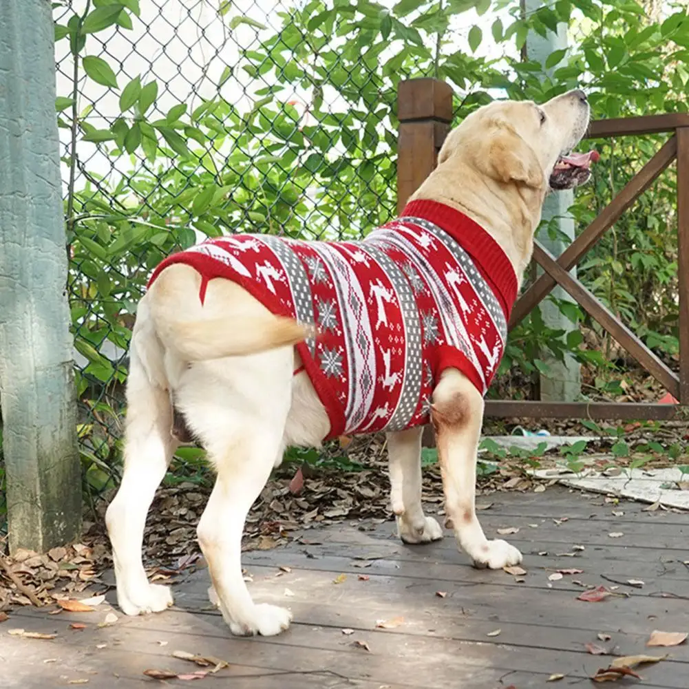 

Pet Shirt Pretty Long-lasting Fine Workmanship Cats Dogs Knitted Shirt Clothes for Winter Pet Sweatshirt Pet Clothes