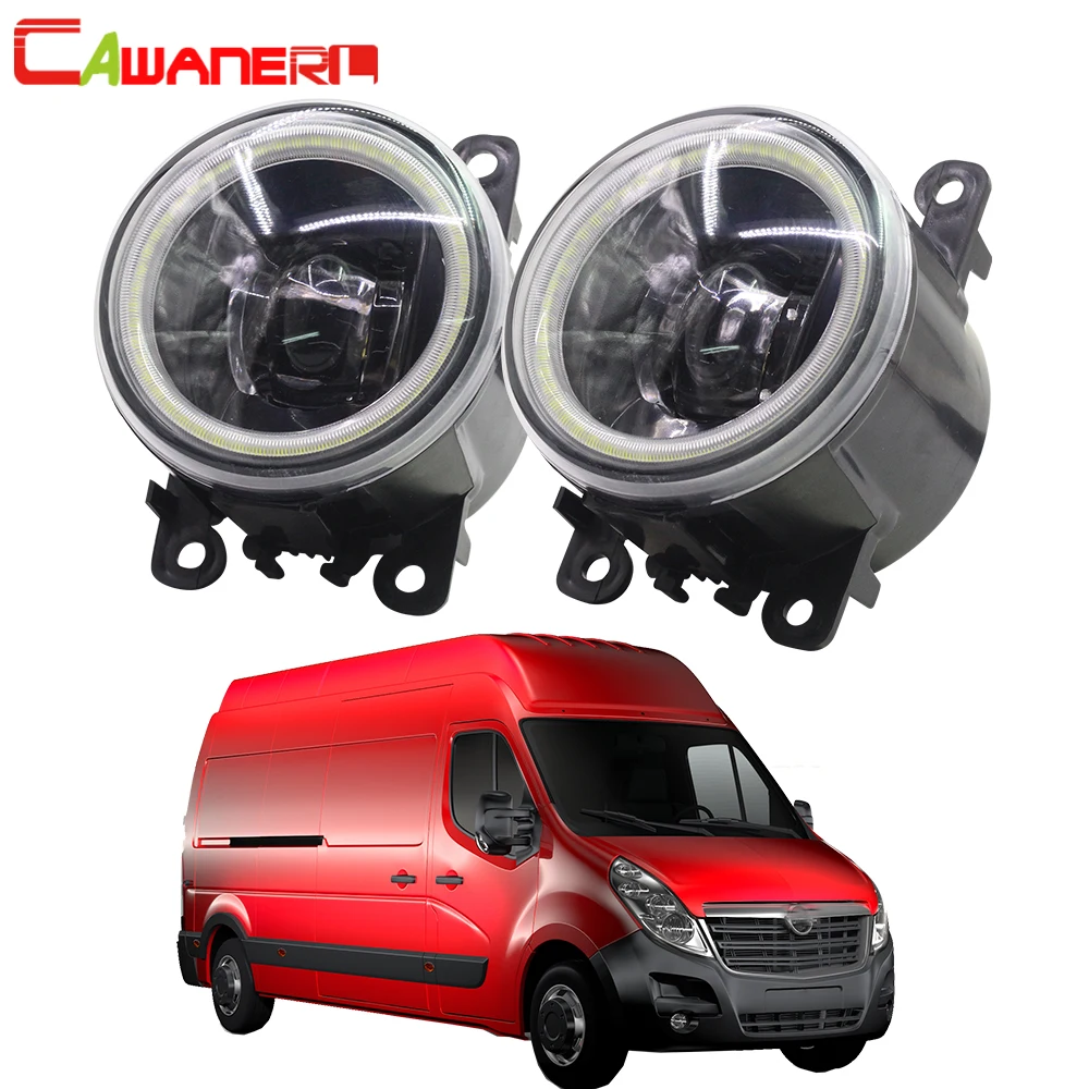 Cawanerl для Opel Movano 2000 2010 автомобильные аксессуары 4000LM светодиодный лампы H11 туман