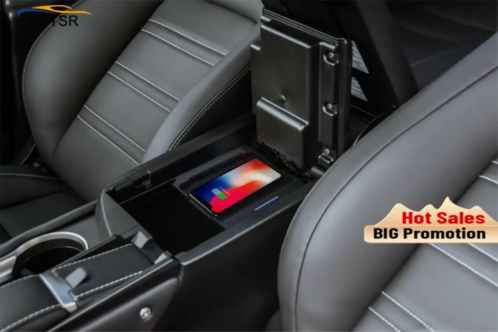 Автомобильное беспроводное зарядное устройство QI для Lexus NX 2015 2016 2017