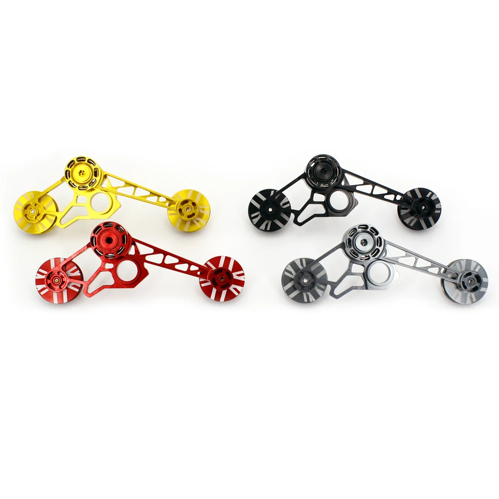 Складной велосипедный натяжитель цепи 2-3-6 скоростей задний переключатель из