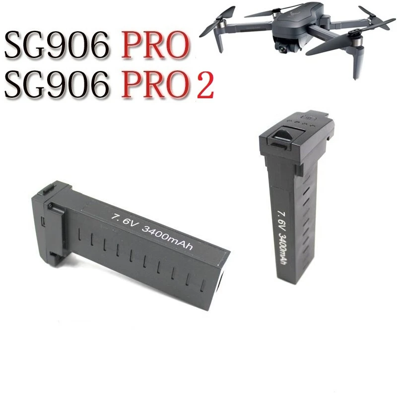Оригинальный Дрон SG906 PRO 2 X7 Pro Аккумулятор 7 6 В 3400 мАч/7 4 в 2800 мАч Lipo батарея