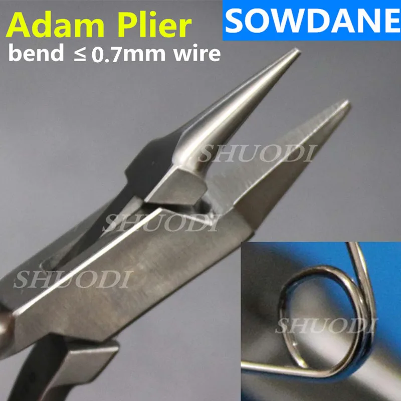 J max for 0.7mm wire Стоматологический ортодонтический инструмент лаборатория петля формовочная проволока плоскогубцы для гибки формы петля изгиб форсуп инструмент стоматолога имплантат инструмент - Цвет: J max for 0.7mm wire