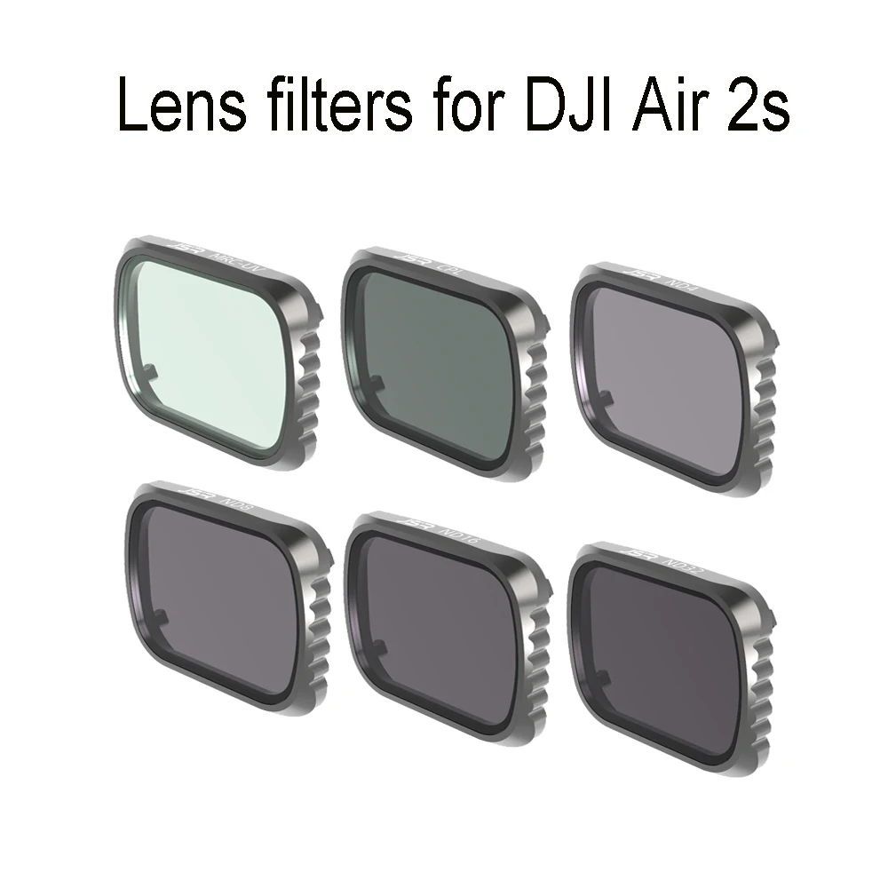

Фильтры для объектива DJI Air 2S ND4/8/16/32 /CPL/UV комплекты фильтров ND для камеры DJI Air 2S