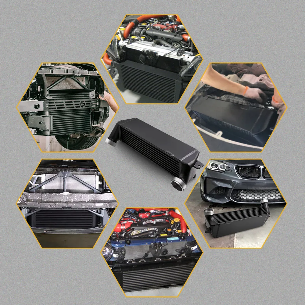 Интеркулер 1xturbo для BMW 3er E90 E93 E92 E91 330d 335d xDrive 520*180*145 мм