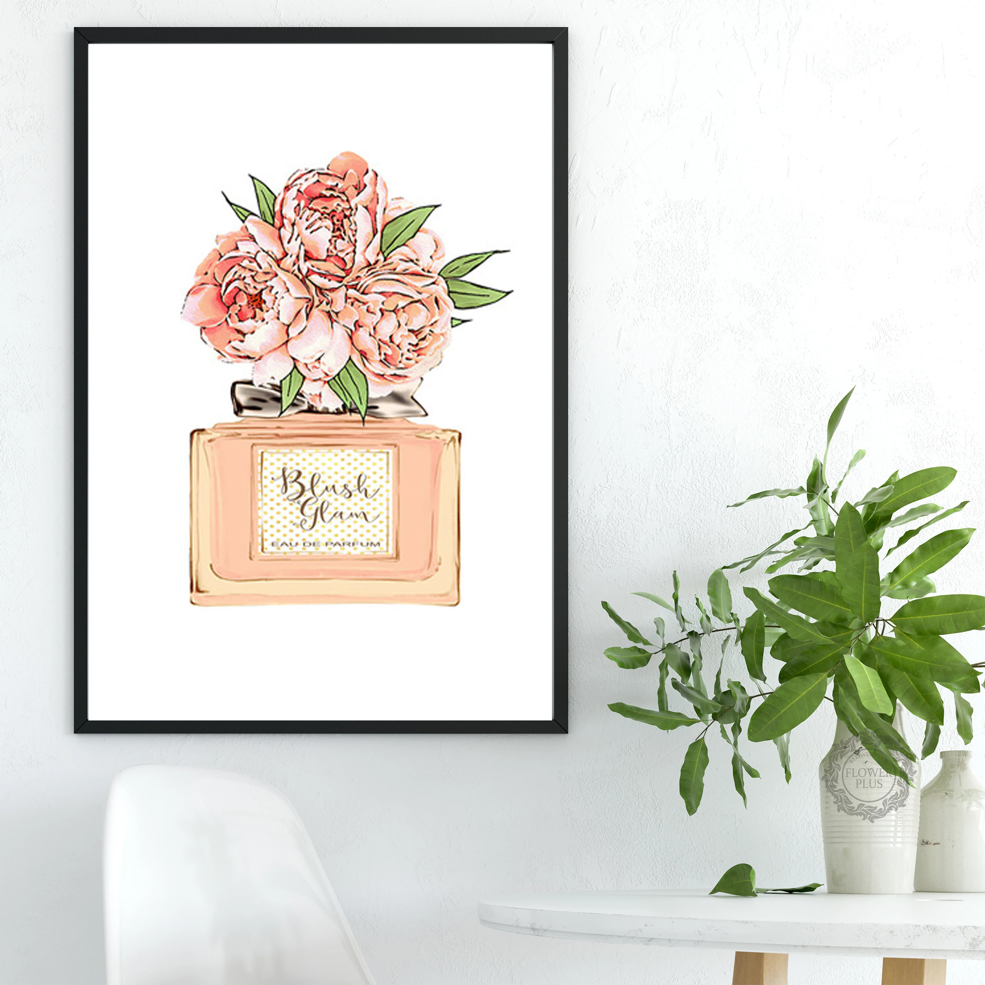 Парижский парфюм скандинавский постер винтажная Картина на холсте современное