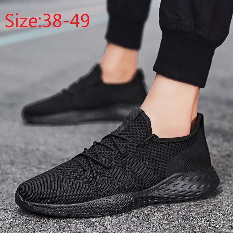 

Men Shoes Tenis Sneakers Men Comfort Running Shoes Sport Non-Slip Sneakers for Men Casual Shoes Men Solid Sneakers Size 38-49