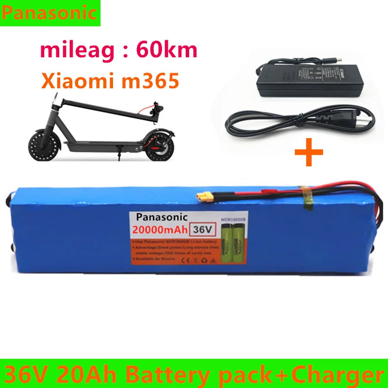 

36V 20Ah scooter battery Xiaomi Mijia m365 36V 20000mah electric scooter BMS battery board Xiaomi m365+Charger