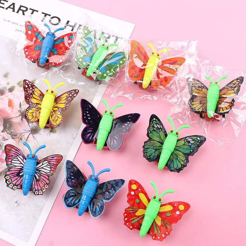 

1PCS 5cm Mini Pull Back Butterfly Car Play Toy Kids Birthday Baby Shower Party Favor Christmas Wedding Gifts Guests Toys