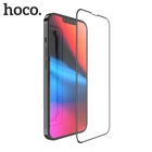 Защитное стекло HOCO 3D с полным покрытием экрана для iPhone 13 Pro Max 12 mini 11 X XR XS MAX, закаленное стекло с изогнутыми краями для iPhone 7 8Plus