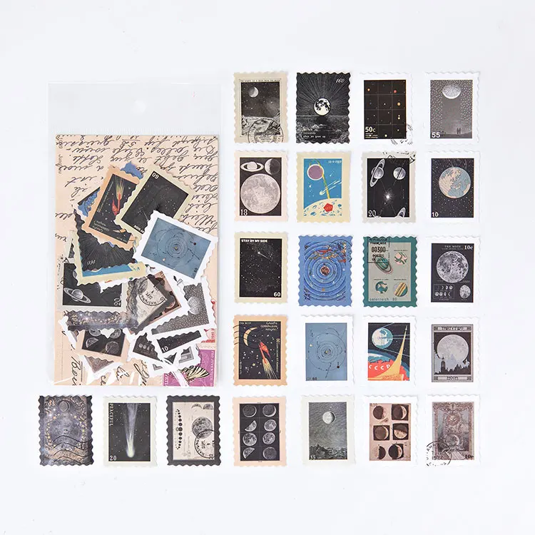 

Набор наклеек с печатью для скрапбукинга