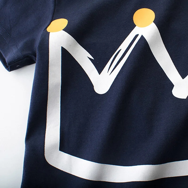 Летняя футболка для мальчиков 2020 год футболки с короткими рукавами и принтом