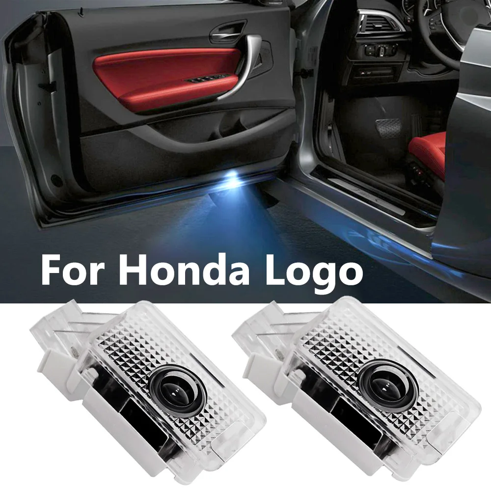2 20 штук для Honda логотип двери автомобиля Led Добро пожаловать лазерный проектор