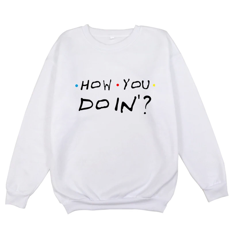Sweater 9 Толстовки с круглым вырезом для мальчиков и девочек, толстовки с круглым вырезом и длинными рукавами для друзей и ТВ-шоу, Мужская/Женская спортивная одежда с круглым воротником, джемперы унисекс - Цвет: Sweater 9