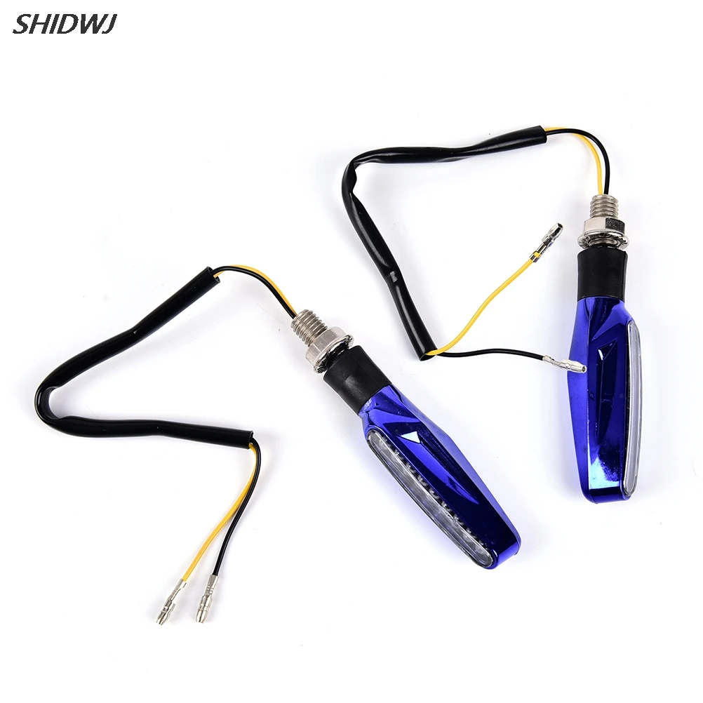 

1pcs Motorcycle Scooter Turn Sequential Signals LED Blinker Flowing Water Flashing Lights Tail Stop Indicators Turn Signal