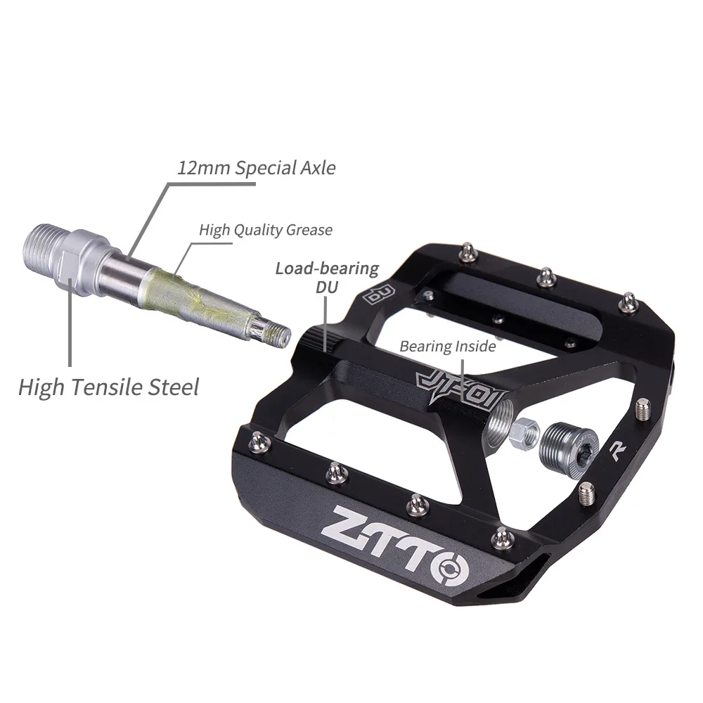 

Bicycle Pedal Mountain Bike Pedal Bicycle Accessories Aluminum Alloy Bearing Pedals