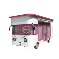 mobile custom 3m drinks vegetable and fruit vending cart snack food truck