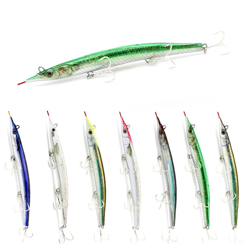 

1Pcs Winter Fishing Lures Laser Big Crankbait Pencil Minnow Hard Bait182mm54g Artificial Bait Wobblers Carp Perch Fishing tackle