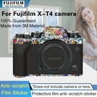 Премиальная наклейка для камеры Fujifilm XT4 X-T4 Защитная Наклейка для камеры против царапин покрытие для камеры Fuji чехол для камеры