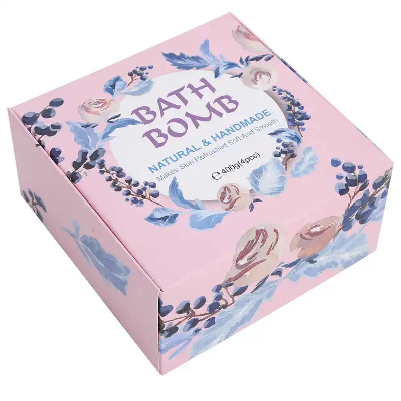 

Gift Baskets Bath Bomb Ball 100g Bath Salt Ball Fragrance Aromatherapy Moisturizing Exfoliating Bath Ball Set Spa Bombs