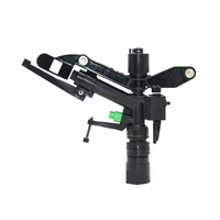 1 female adjustable rocker sprinklers nozzle 360 degrees rotary jet nozzle large area agricultural garden irrigation 1pcs