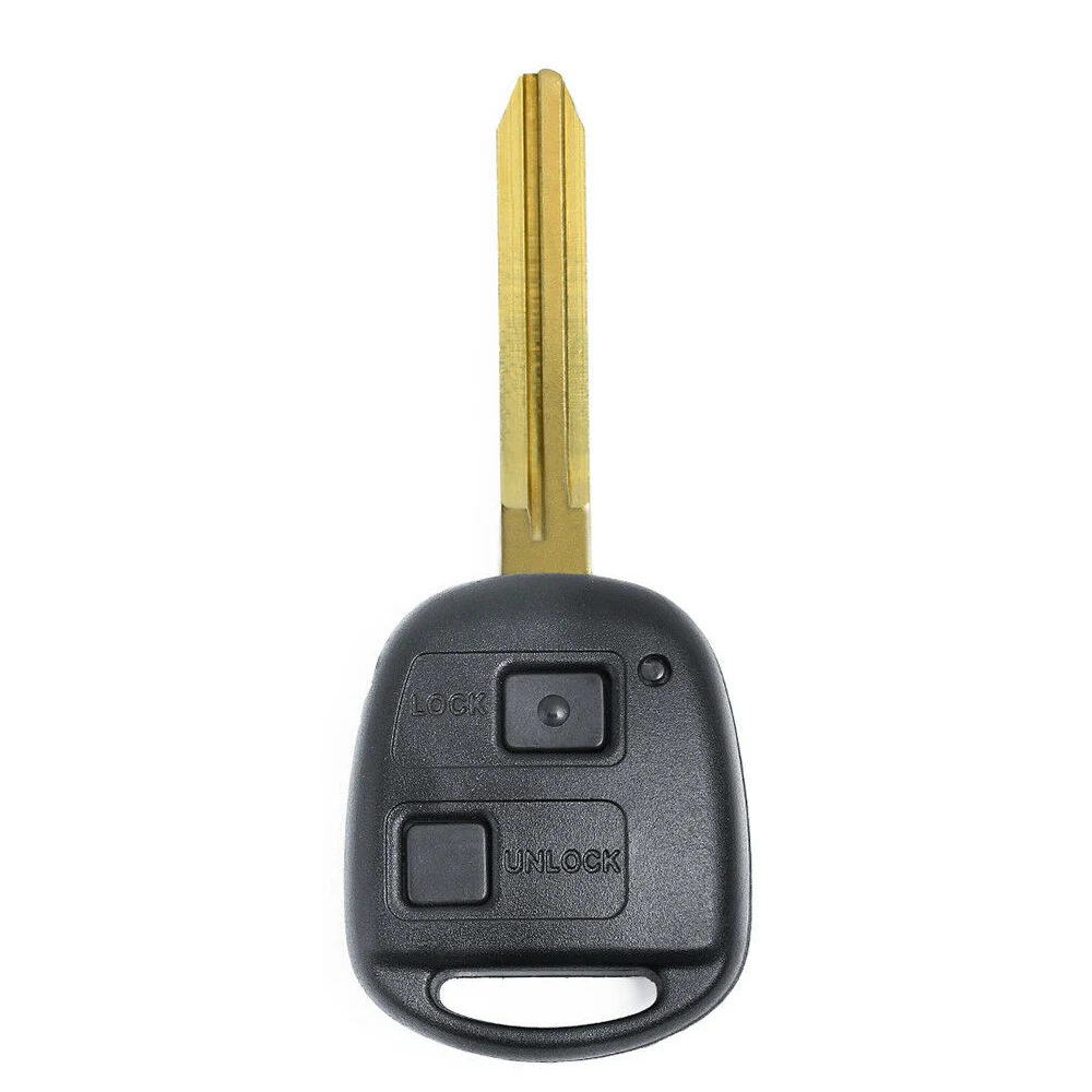 Запасная деталь KEYECU для Toyota RAV4 Auris Prado Corolla Camry Yaris P/N: 433 2 кнопки 60081 МГц 4C Чип|Ключ от