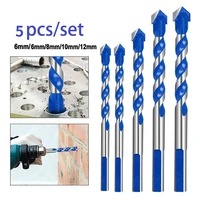 3 4 5 6 8 10 12mm multi functional glass drill bit triangle bits ceramic tile concrete brick metal stainless steel wood