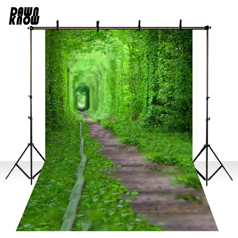 

DAWNKNOW Green Plants Photography Background Backdrop Scenic Children Photocall Wedding Photo Studio Props Customize GY290