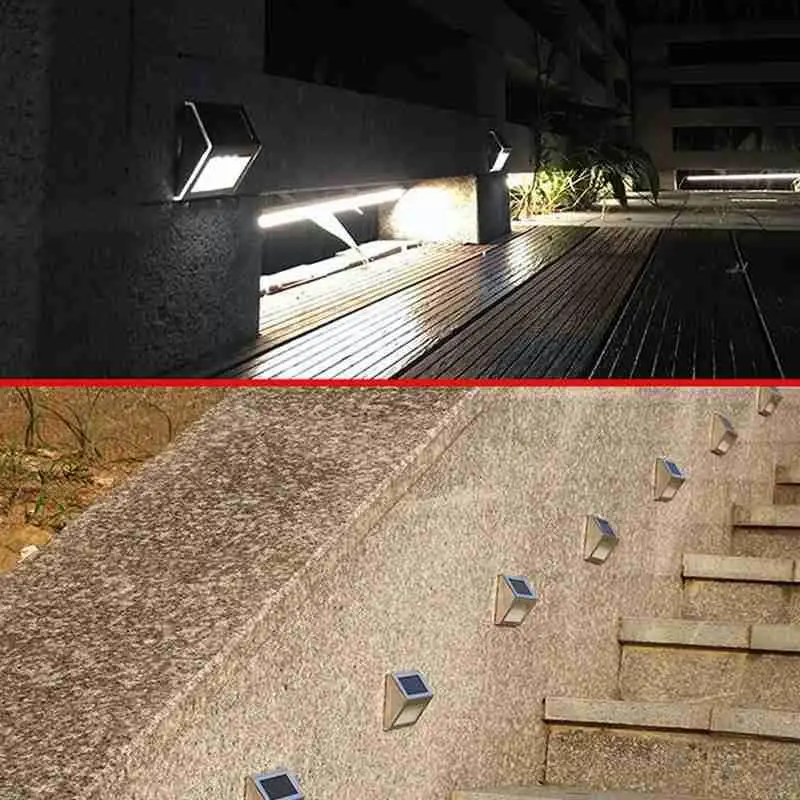 

Super Bright Solar Powered Door Fence Wall Lights Led Lighting Garden Outdoor H3O9