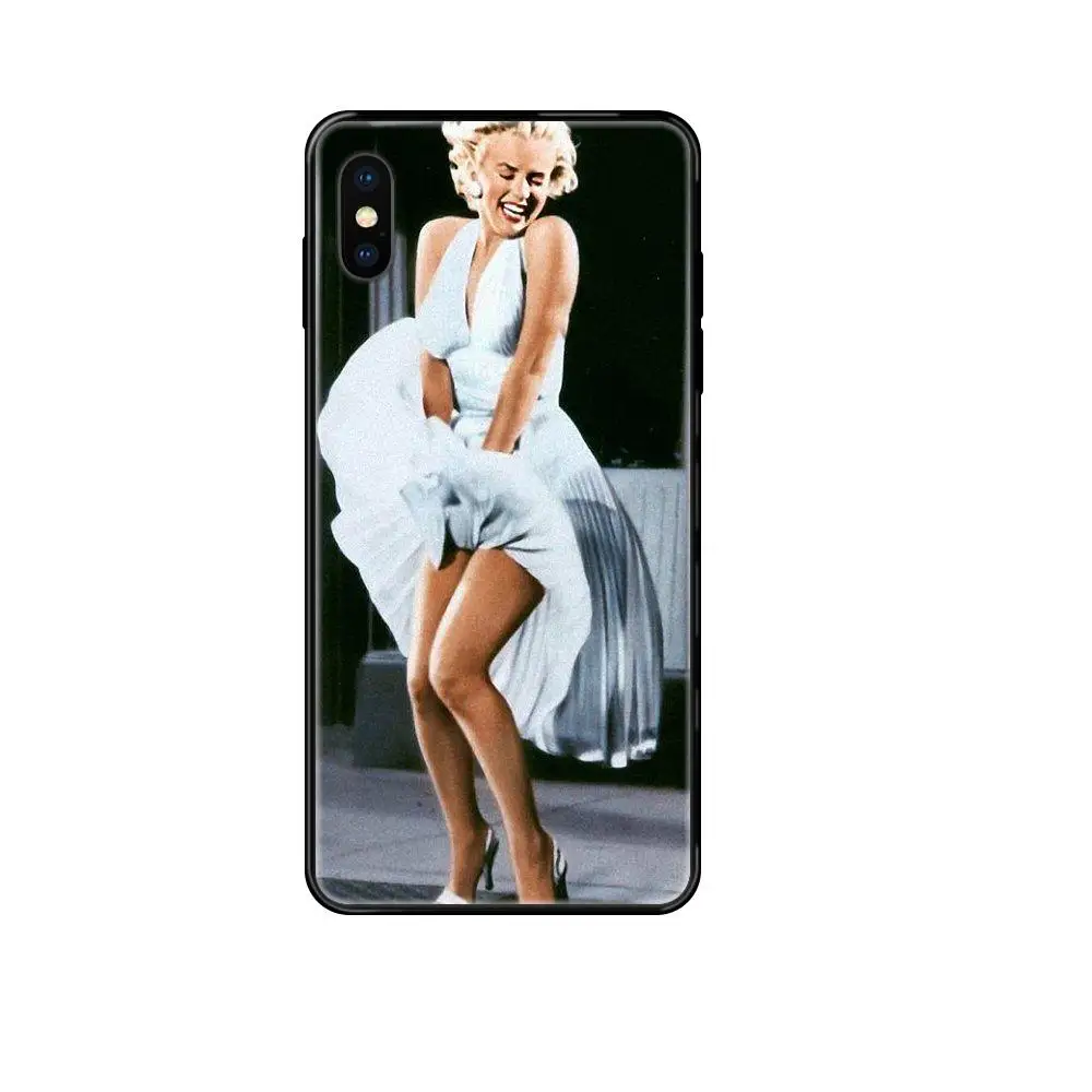 Мягкий крутой лучший для Huawei Honor Play V10 View Mate 10 20 20X 30 Lite Pro Y3 Y5 Y9 Nova 3 3i New Arts Marilyn Monroe |