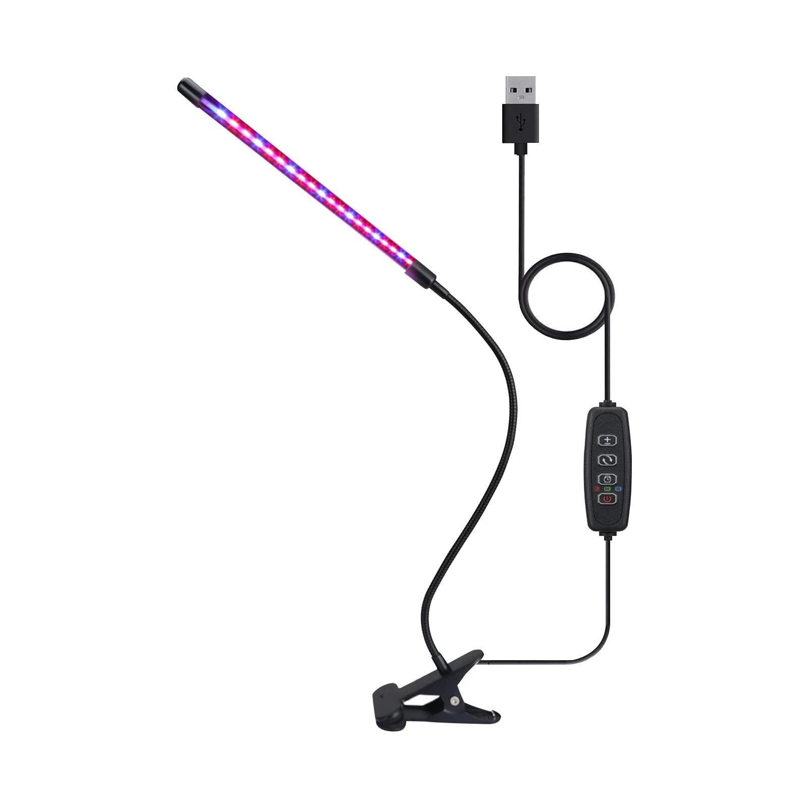 

Full Spectrum Phytolamps Plant Growth Lamp Automatic Timing USB Seeding Light 9Kinds Of Dimmable Modes And 3Kinds Of Switch Mode