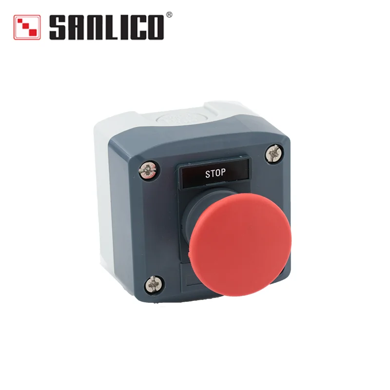 Грибовидный переключатель аварийной остановки, водонепроницаемый блок управления, кнопочный переключатель, станция SAL LA68H XALD164, мгновенный возврат пружины Грибовидный переключатель аварийной остановки, водонепроницаемый блок управления, кнопочный переключатель, станция SAL LA68H XALD164, мгновенный возврат пружины