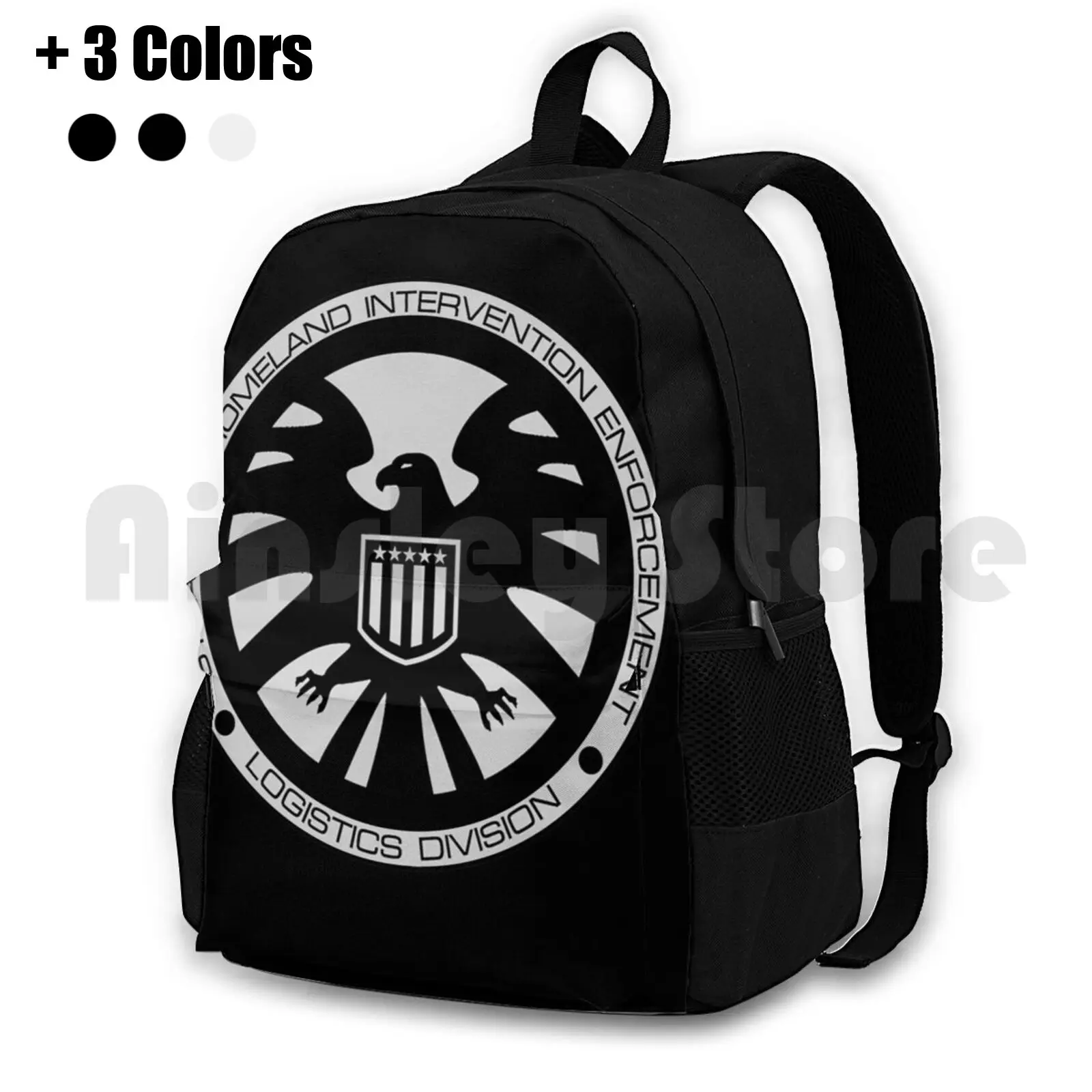 

Agents Logo Outdoor Hiking Backpack Riding Climbing Sports Bag Peggy Carter Howard Stark Shield Agents Of Shield Mcu Arju